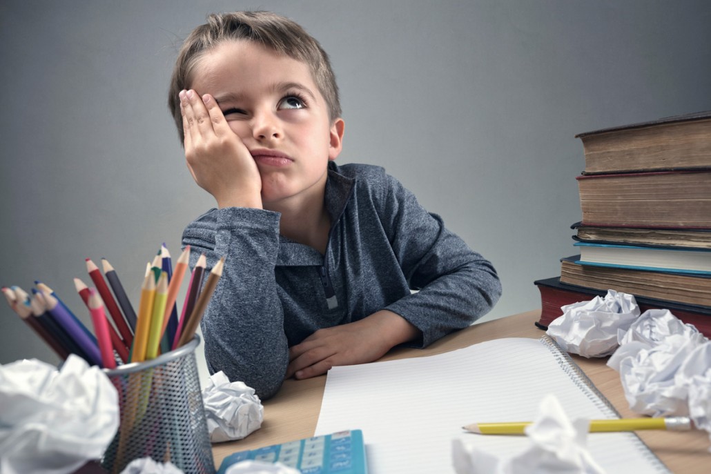 Psicologo bambino mio figlio non vuole fare i compiti